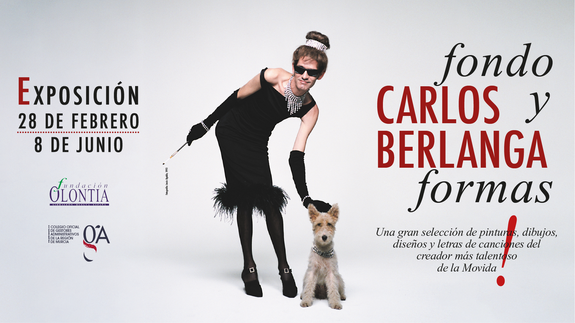 Exposición Carlos Berlanga. Fondo y formas.